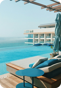 Infinity Pool Overlooking Ocean